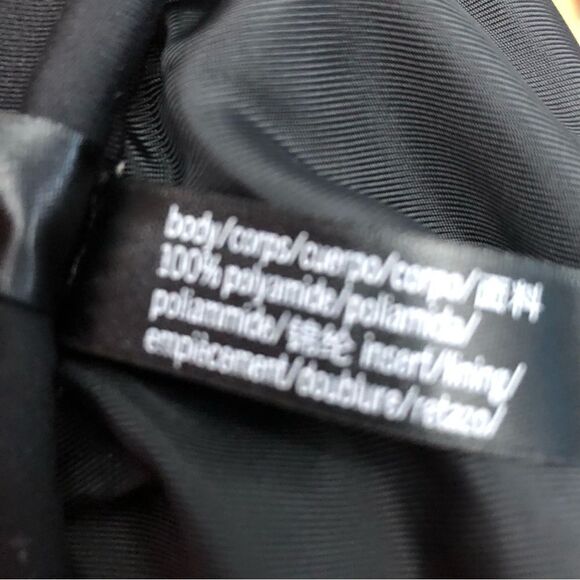 Victoria Secret Sport Pants Limited Edition Black Sequins Tuxedo Stripe Sz L - Picture 12 of 14